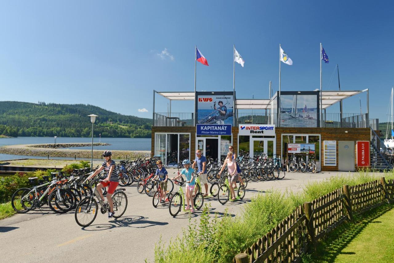 伏尔塔瓦河畔利普诺Riviera Lipno 510/17公寓 外观 照片